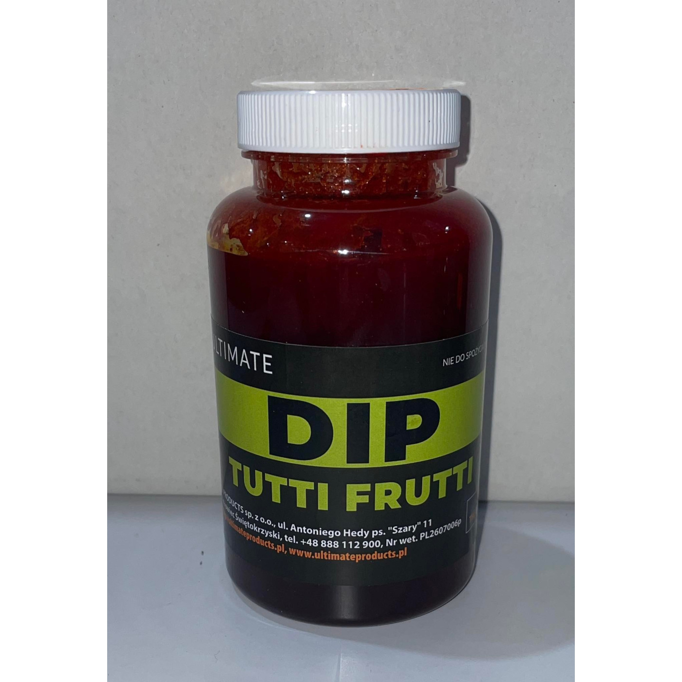 Dip Ultimate Products Tutti Frutti 0,25L - Centrum wędkarskie - Sklep wędkarski Jarofishing Dip Ultimate Products Tutti Frutti 0,25L - Centrum wędkarskie - Sklep wędkarski Jarofishing