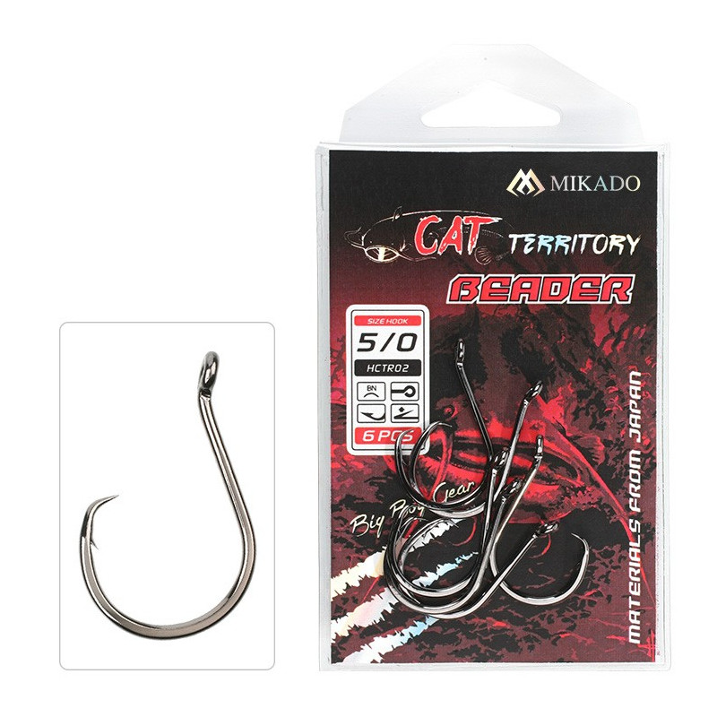 Haczyk Mikado Cat Territory Beader Roz.6/0 - Centrum wędkarskie - Sklep wędkarski Jarofishing Haczyk Mikado Cat Territory Beader Roz.6/0 - Centrum wędkarskie - Sklep wędkarski Jarofishing