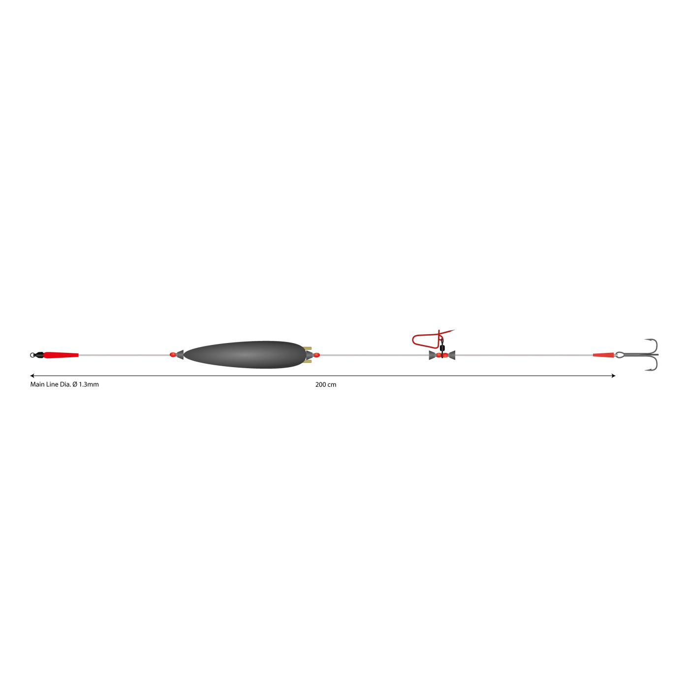 ZESTAW - SUMOWY - SET II - ADJUSTABLE COMBI RIG WITH RATTLE 20g/200cm/100kg - kotwica: 3/0 - op.1szt - Centrum wędkarskie - Skle ZESTAW - SUMOWY - SET II - ADJUSTABLE COMBI RIG WITH RATTLE 20g/200cm/100kg - kotwica: 3/0 - op.1szt - Centrum wędkarskie - Skle