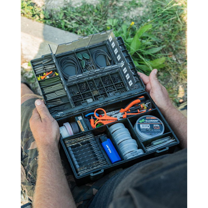 Fox Edges Medium Tackle Box - Centrum wędkarskie - Sklep wędkarski Jarofishing
