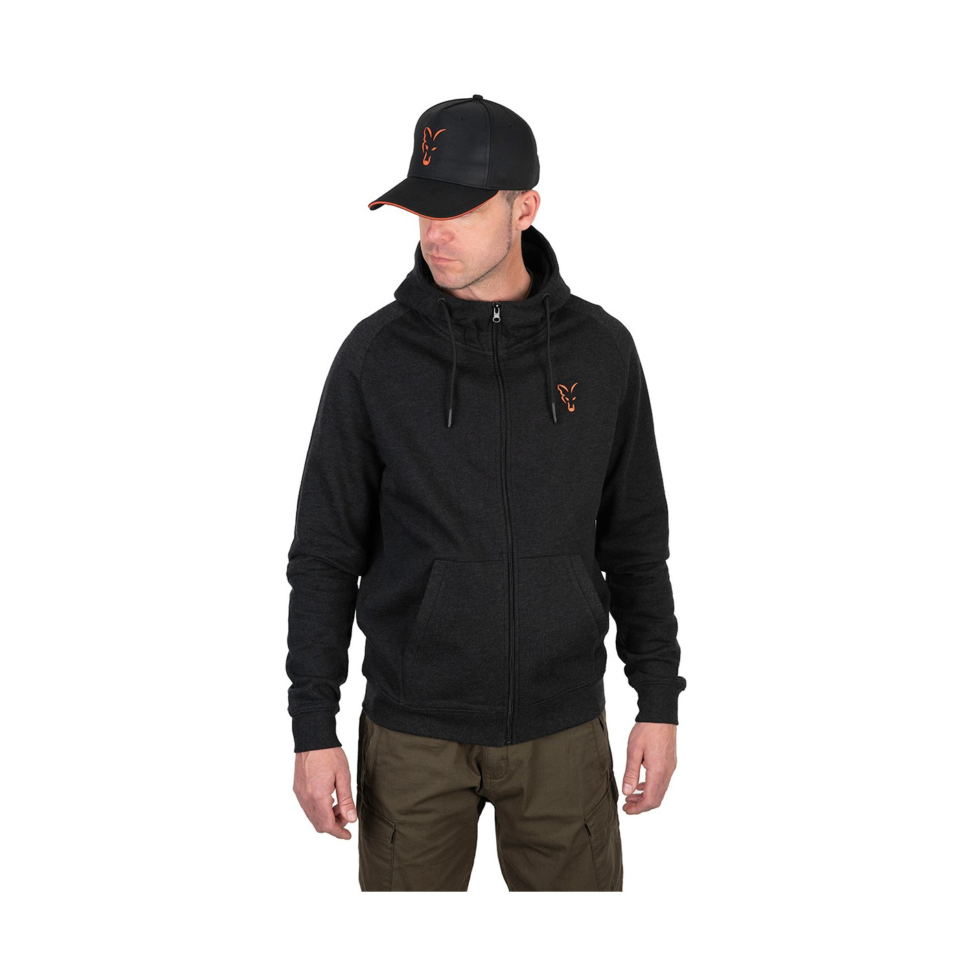 Bluza Fox LW Hoodie Black & Orange Roz.L - Centrum wędkarskie - Sklep wędkarski Jarofishing Bluza Fox LW Hoodie Black & Orange Roz.L - Centrum wędkarskie - Sklep wędkarski Jarofishing