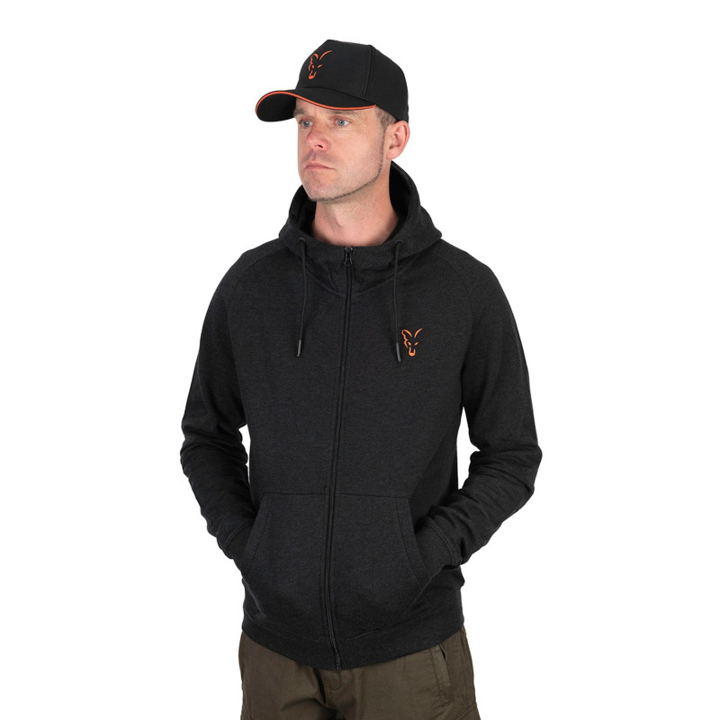Bluza Fox LW Hoodie Black & Orange Roz.XL - Centrum wędkarskie - Sklep wędkarski Jarofishing Bluza Fox LW Hoodie Black & Orange Roz.XL - Centrum wędkarskie - Sklep wędkarski Jarofishing