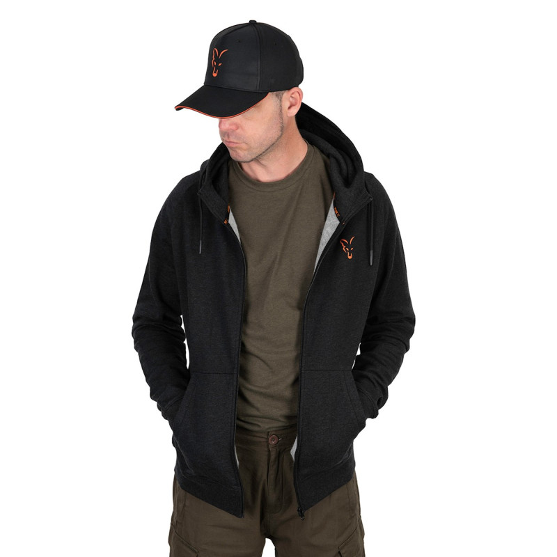 Bluza Fox LW Hoodie Black & Orange Roz.XXXL - Centrum wędkarskie - Sklep wędkarski Jarofishing Bluza Fox LW Hoodie Black & Orange Roz.XXXL - Centrum wędkarskie - Sklep wędkarski Jarofishing