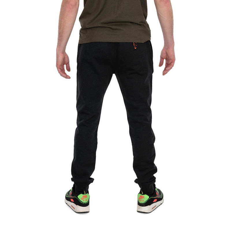 Spodnie Fox LW Joggers Black & Orange Roz.XXL - Centrum wędkarskie - Sklep wędkarski Jarofishing
