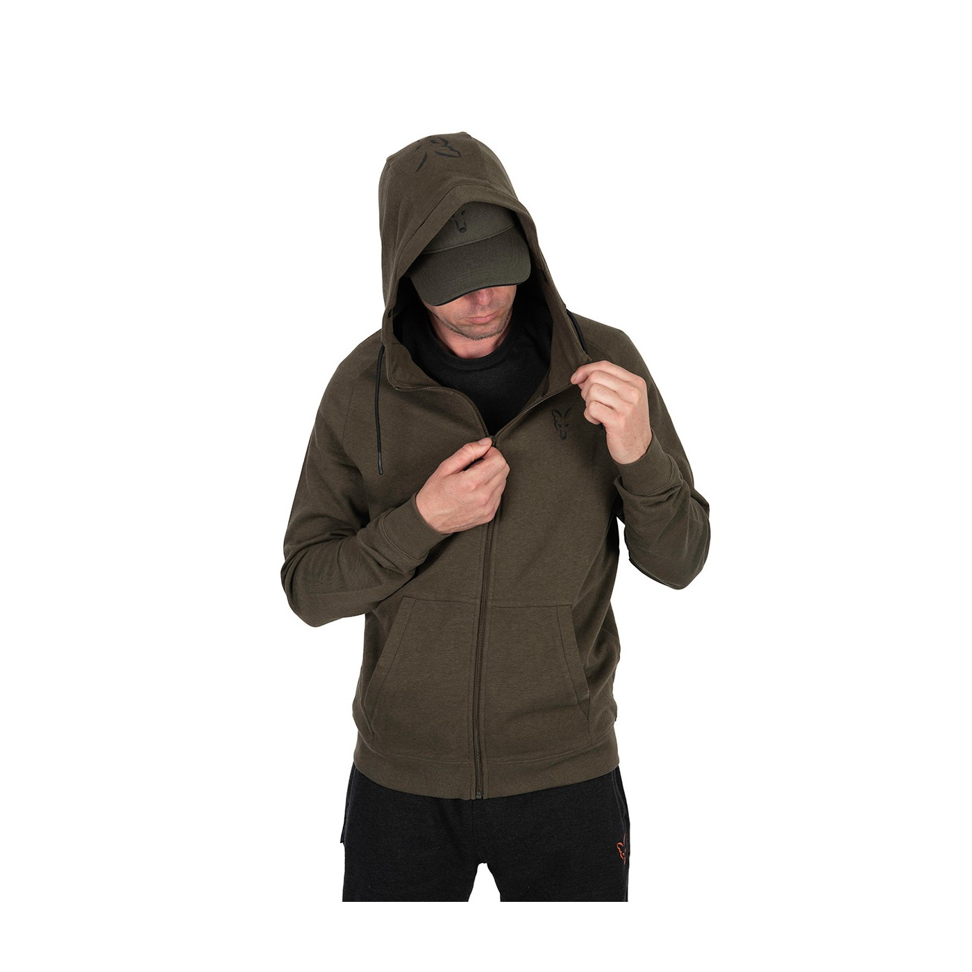 Bluza Fox LW Hoodie Green & Black Roz.L - Centrum wędkarskie - Sklep wędkarski Jarofishing Bluza Fox LW Hoodie Green & Black Roz.L - Centrum wędkarskie - Sklep wędkarski Jarofishing