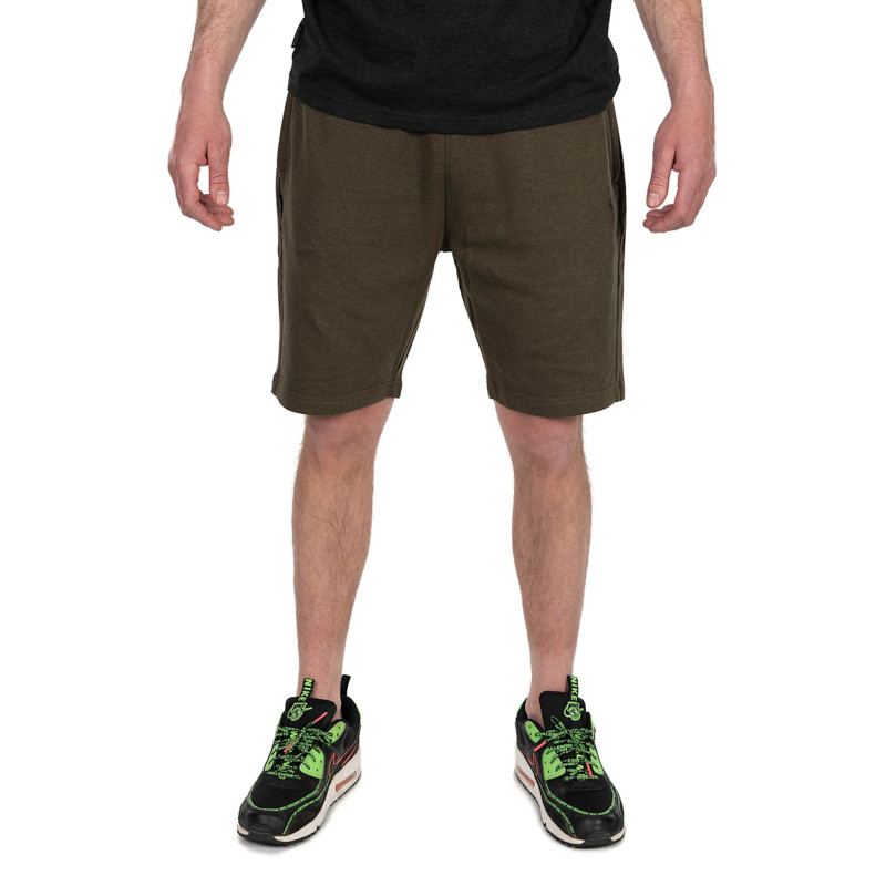 Krótkie Spodenki Fox LW Jogger Green & Black Roz.XXXL - Centrum wędkarskie - Sklep wędkarski Jarofishing