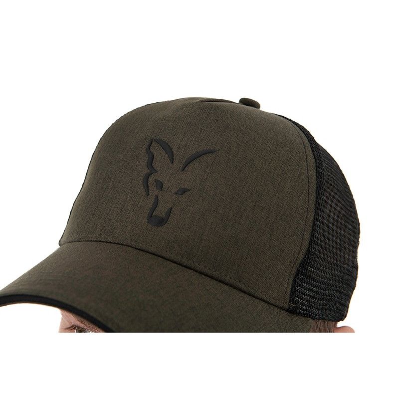 Czapka Fox Trucker Cap Green & Black - Centrum wędkarskie - Sklep wędkarski Jarofishing Czapka Fox Trucker Cap Green & Black - Centrum wędkarskie - Sklep wędkarski Jarofishing