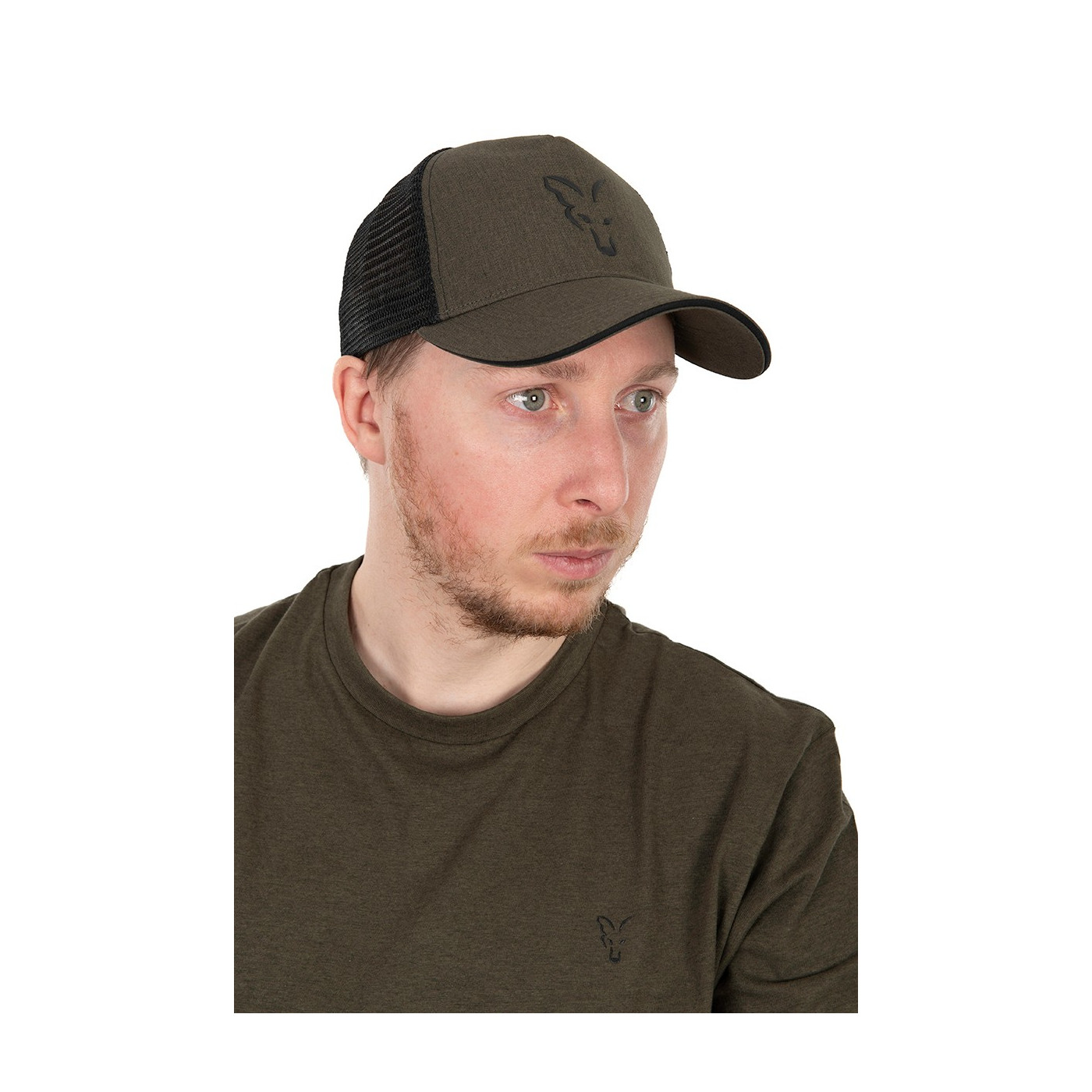 Czapka Fox Trucker Cap Green & Black - Centrum wędkarskie - Sklep wędkarski Jarofishing Czapka Fox Trucker Cap Green & Black - Centrum wędkarskie - Sklep wędkarski Jarofishing
