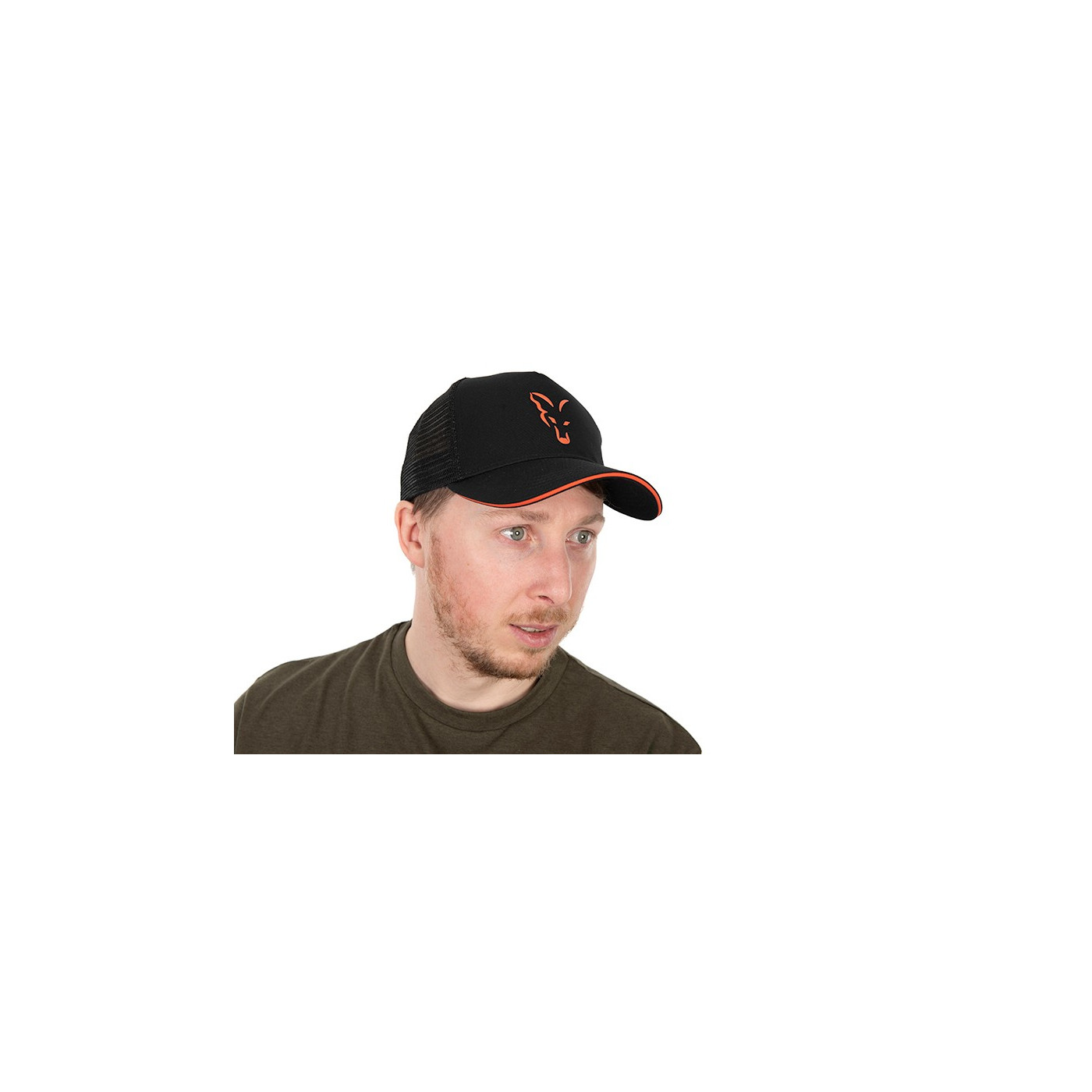 Czapka Fox Trucker Cap Black & Orange. - Centrum wędkarskie - Sklep wędkarski Jarofishing Czapka Fox Trucker Cap Black & Orange. - Centrum wędkarskie - Sklep wędkarski Jarofishing