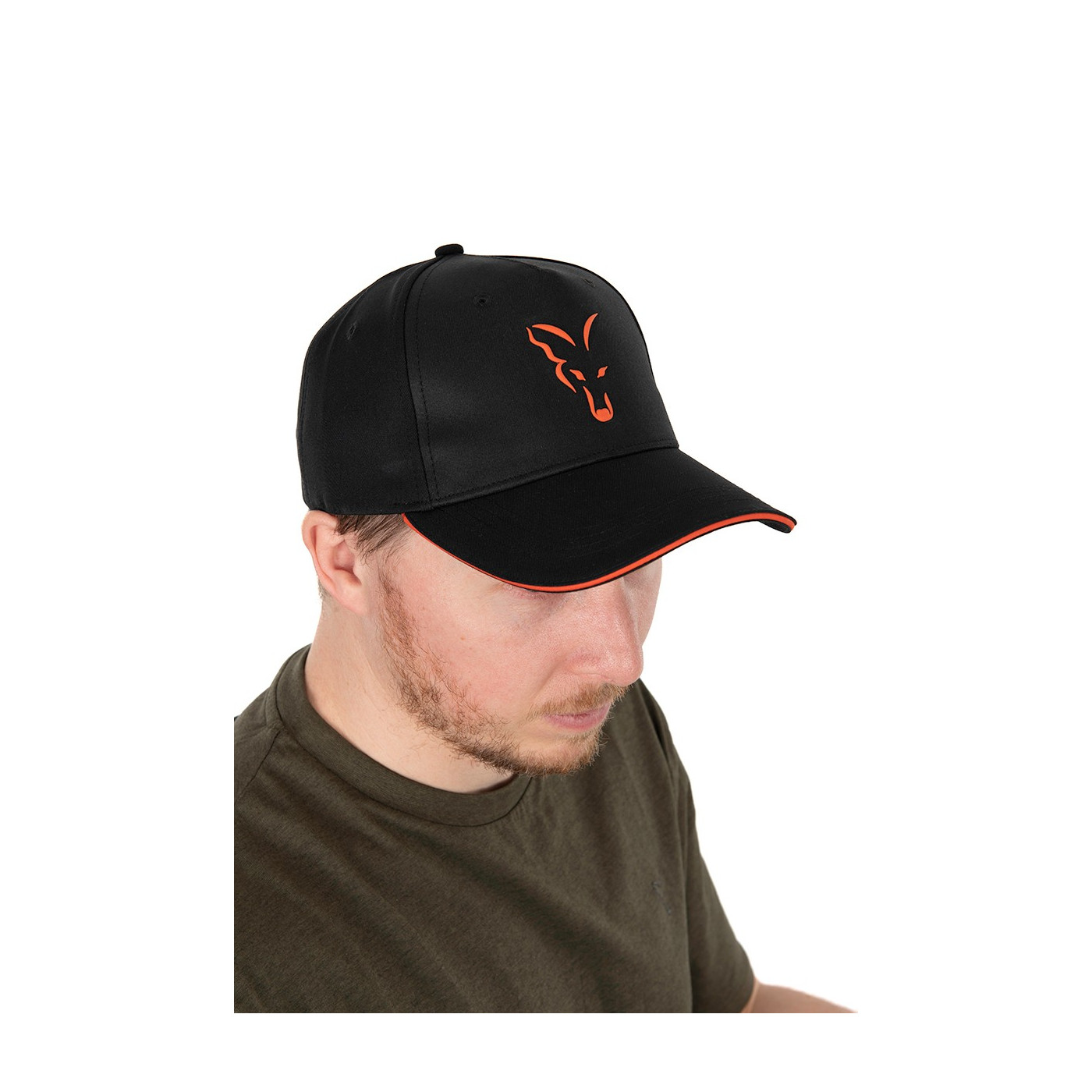 Czapka Fox BaseBall Cap Black & Orange - Centrum wędkarskie - Sklep wędkarski Jarofishing Czapka Fox BaseBall Cap Black & Orange - Centrum wędkarskie - Sklep wędkarski Jarofishing