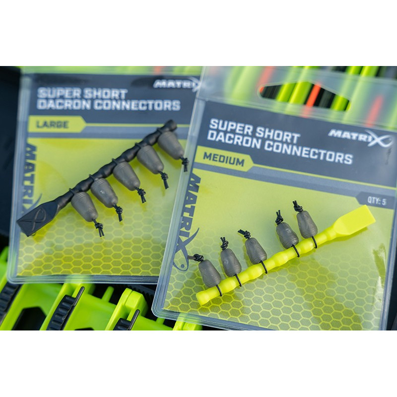 Łączniki Matrix Super Short Dacron Connector - Medium - Centrum wędkarskie - Sklep wędkarski Jarofishing Łączniki Matrix Super Short Dacron Connector - Medium - Centrum wędkarskie - Sklep wędkarski Jarofishing