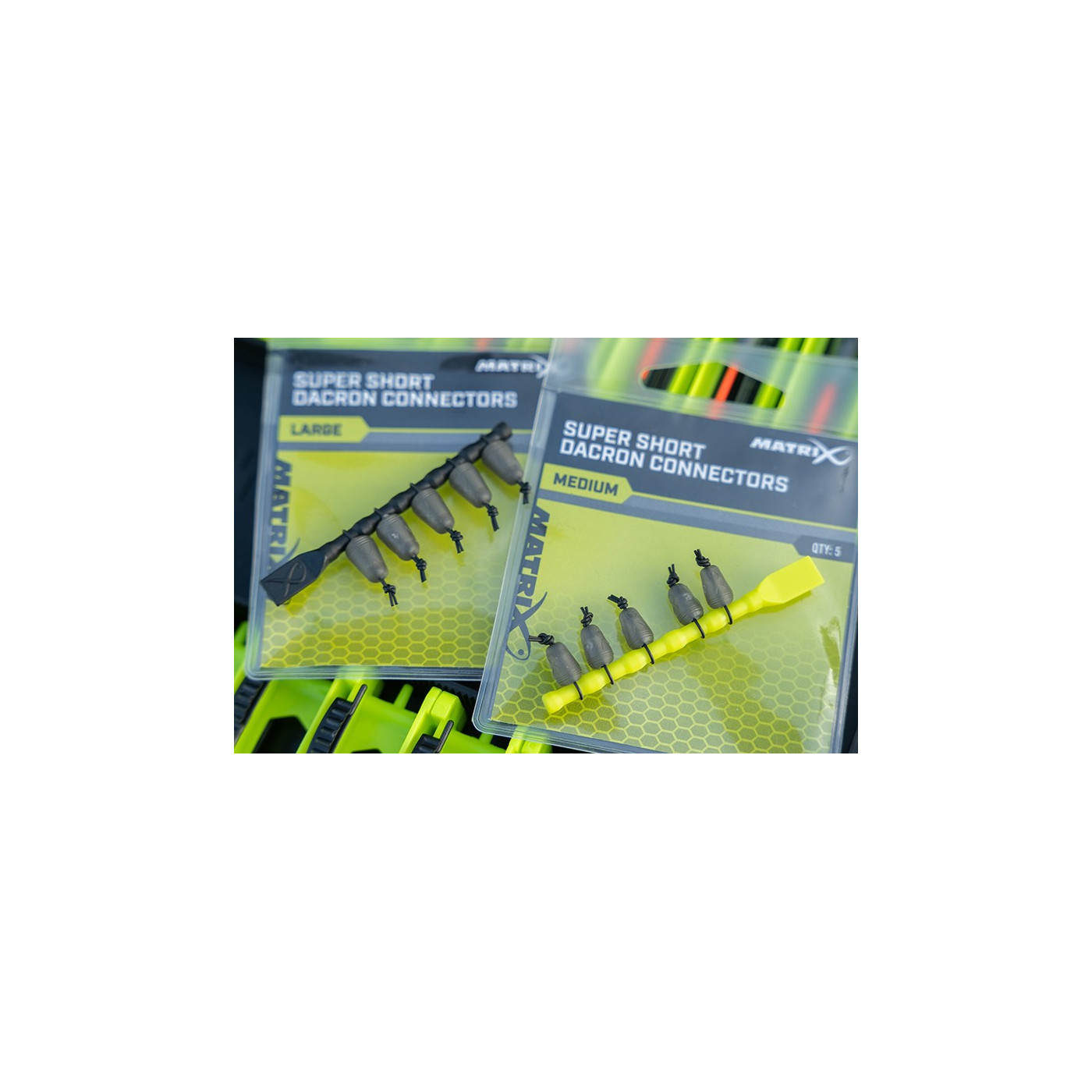 Łączniki Matrix Super Short Dacron Connector - Large - Centrum wędkarskie - Sklep wędkarski Jarofishing Łączniki Matrix Super Short Dacron Connector - Large - Centrum wędkarskie - Sklep wędkarski Jarofishing