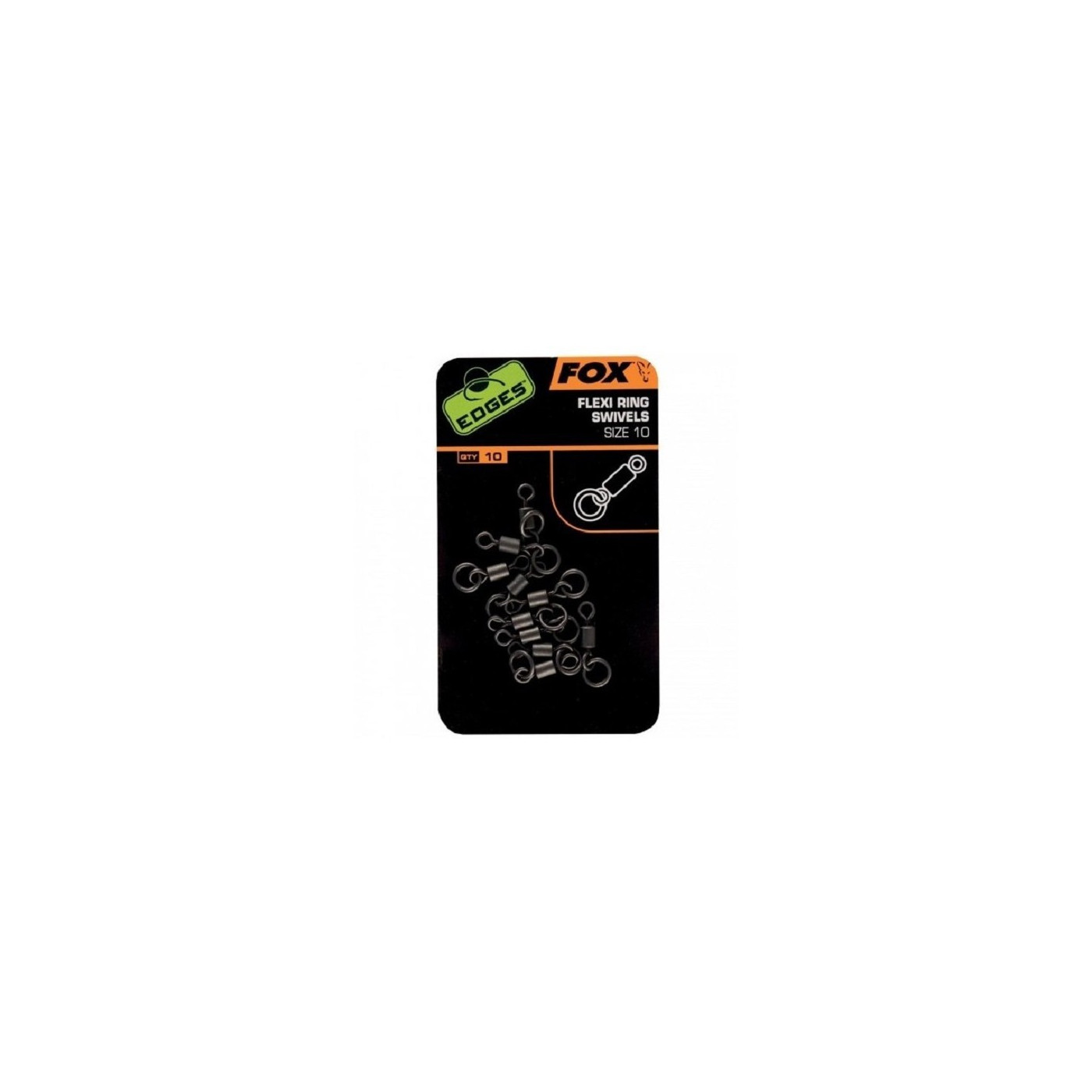 FOX KRĘTLIK + KÓŁKO EDGES™ FLEXI RING SWIVEL ROZMIAR 11 - Centrum wędkarskie - Sklep wędkarski Jarofishing FOX KRĘTLIK + KÓŁKO EDGES™ FLEXI RING SWIVEL ROZMIAR 11 - Centrum wędkarskie - Sklep wędkarski Jarofishing