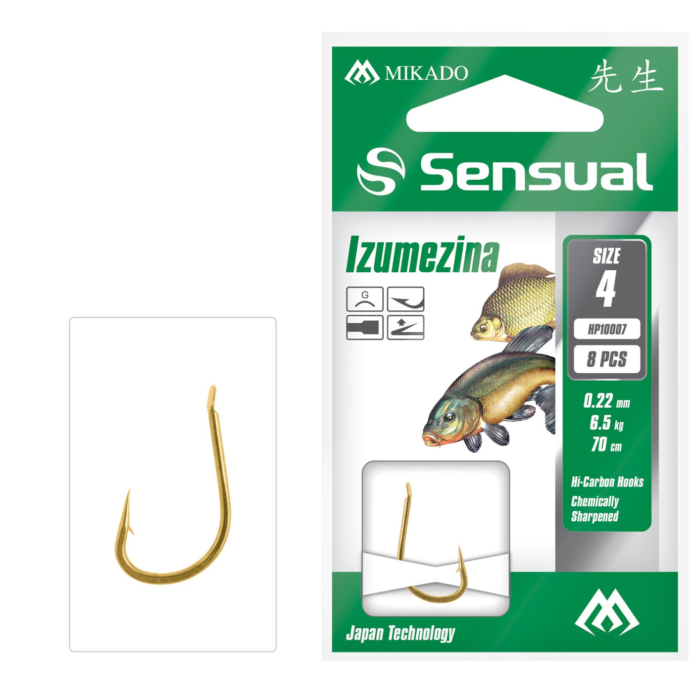 Haczyki z przyponem Mikado Sensual Izumezina Roz.8 - Centrum wędkarskie - Sklep wędkarski Jarofishing Haczyki z przyponem Mikado Sensual Izumezina Roz.8 - Centrum wędkarskie - Sklep wędkarski Jarofishing