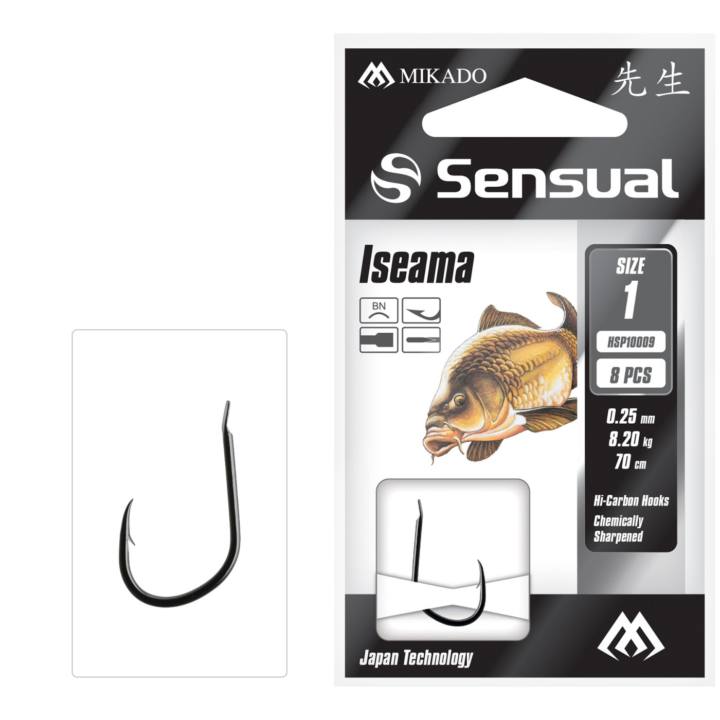 Haczyki z przyponem Mikado Sensual Iseama Roz.2 - Centrum wędkarskie - Sklep wędkarski Jarofishing Haczyki z przyponem Mikado Sensual Iseama Roz.2 - Centrum wędkarskie - Sklep wędkarski Jarofishing