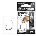 Haczyki z przyponem Mikado Sensual X-TRA Strong Carp Roz.10 - Centrum wędkarskie - Sklep wędkarski Jarofishing