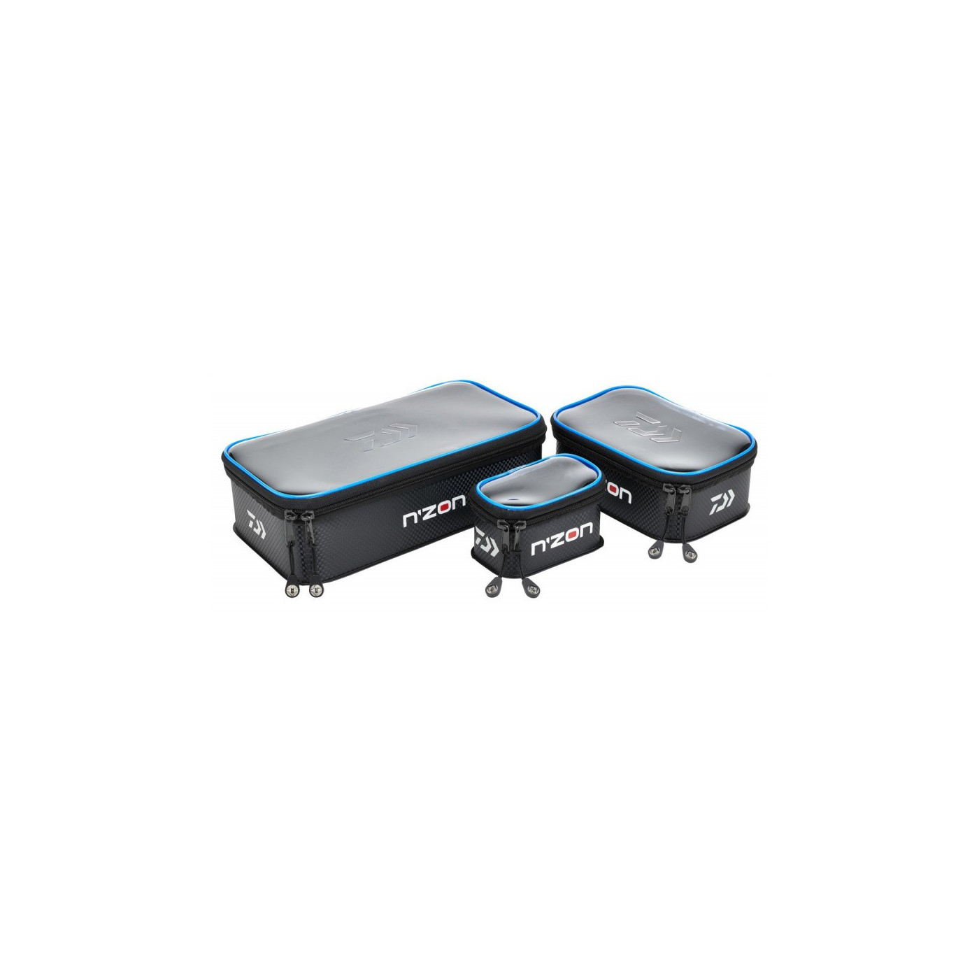 Zestaw Daiwa N'ZON EVA Accessory Case Set XL - Centrum wędkarskie - Sklep wędkarski Jarofishing