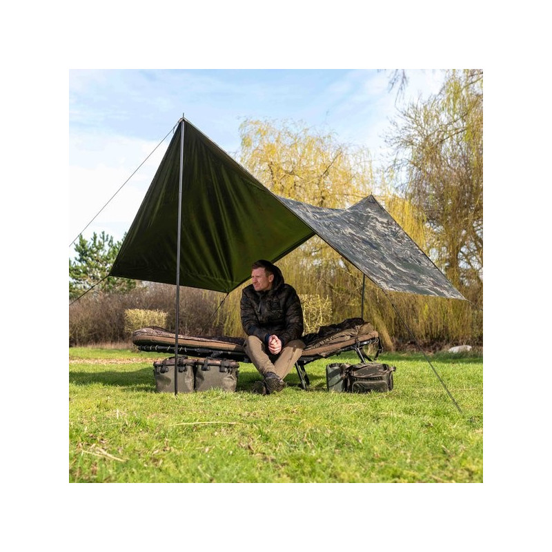 Nash Bank Life Multi Tarp Camo - Centrum wędkarskie - Sklep wędkarski Jarofishing