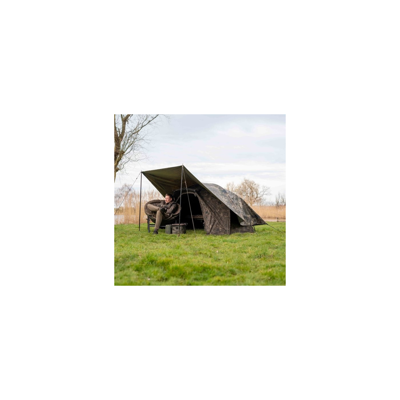 Nash Bank Life Multi Tarp Camo XL - Centrum wędkarskie - Sklep wędkarski Jarofishing