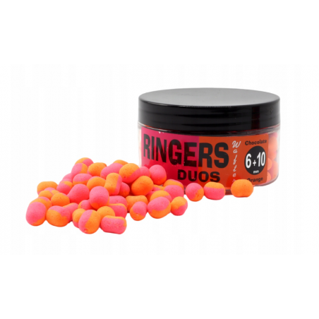 Waftersy Ringers Duos Orange Pink - 6 + 10mm