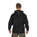 Bluza FOX COLLECTION HOODY BLACK & ORANGE Roz.L - Centrum wędkarskie - Sklep wędkarski Jarofishing