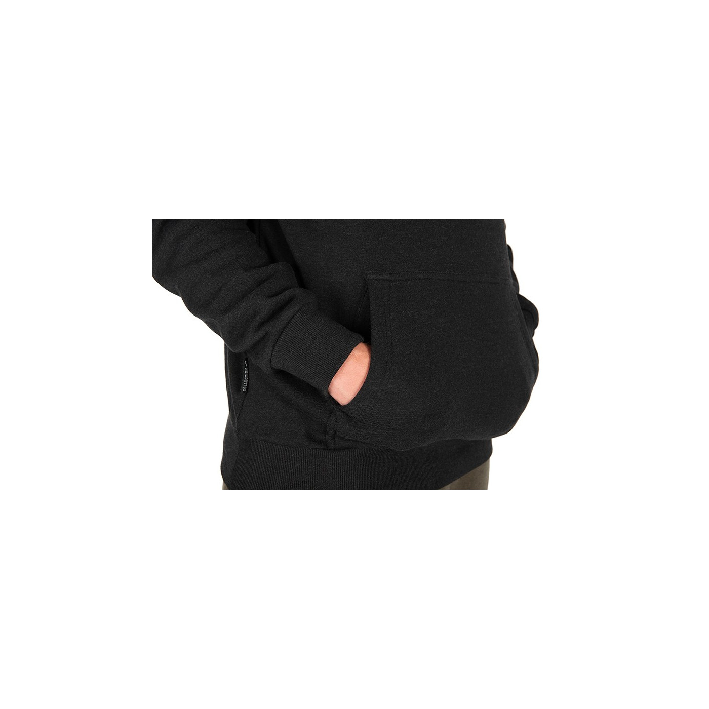Bluza FOX COLLECTION HOODY BLACK & ORANGE Roz.XXXL - Centrum wędkarskie - Sklep wędkarski Jarofishing