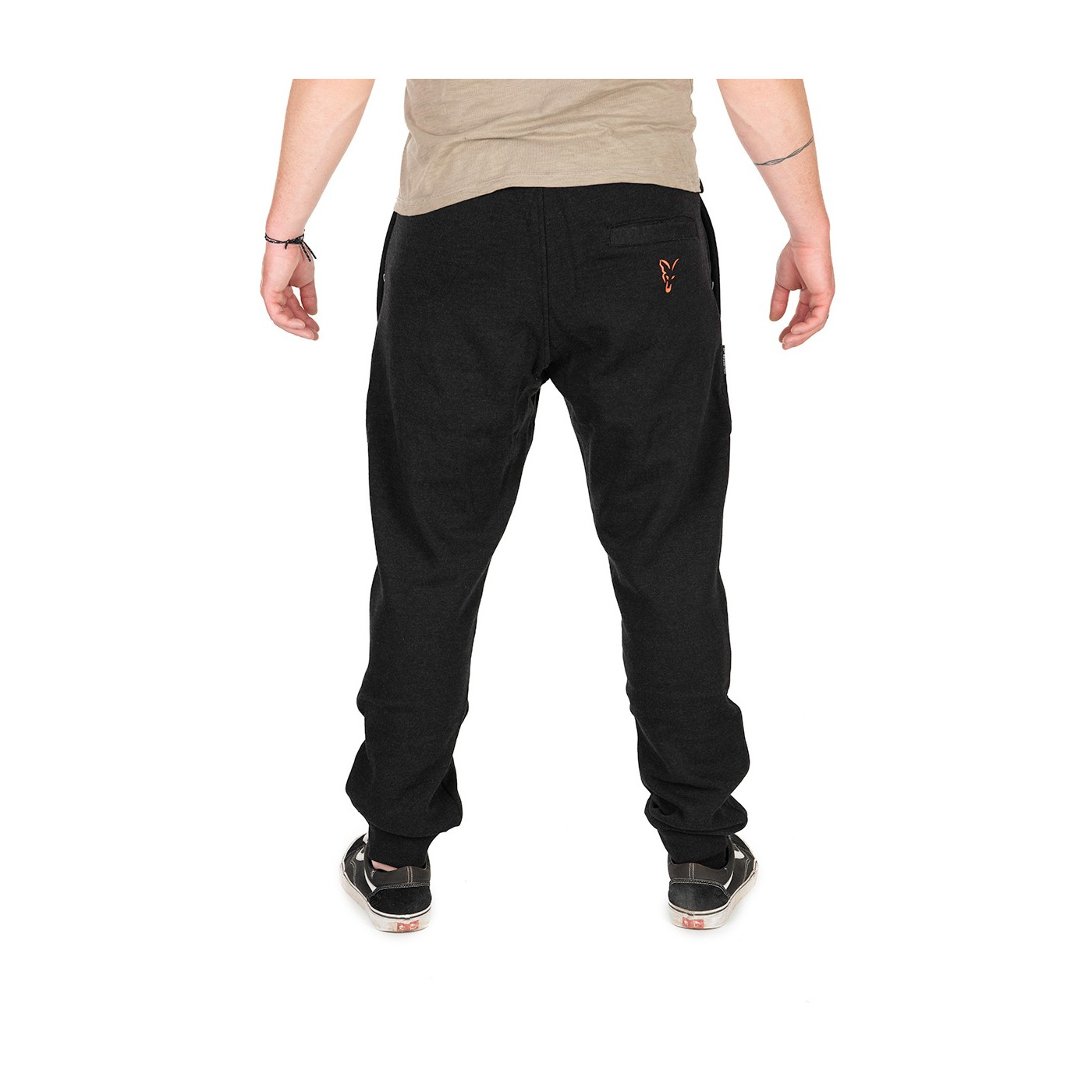 Spodnie Fox COLLECTION JOGGERS BLACK & ORANGE Roz.XL - Centrum wędkarskie - Sklep wędkarski Jarofishing