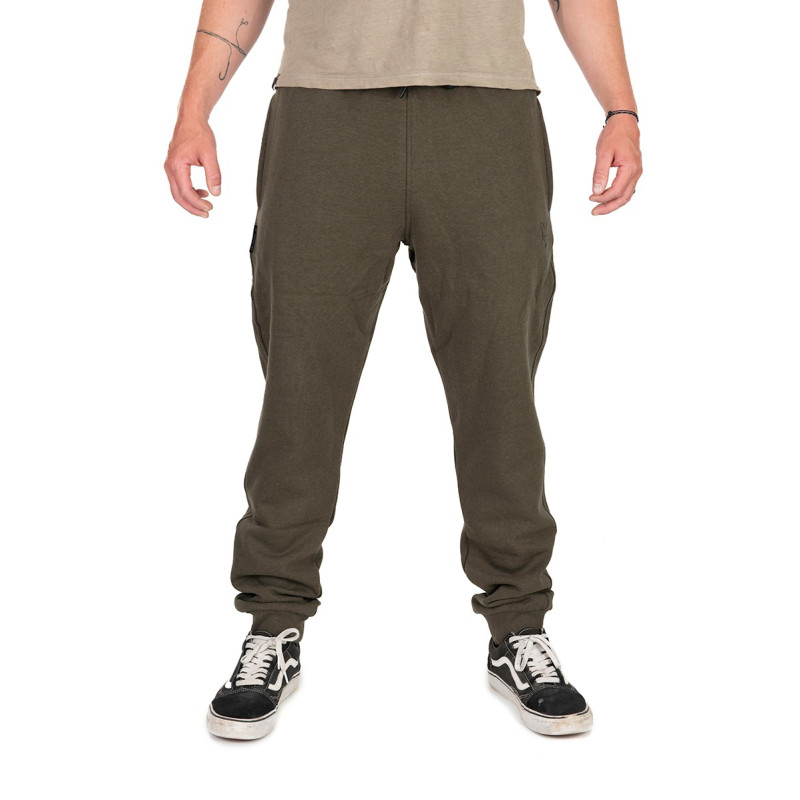 Spodnie Fox COLLECTION JOGGERS GREEN & BLACK Roz.L - Centrum wędkarskie - Sklep wędkarski Jarofishing