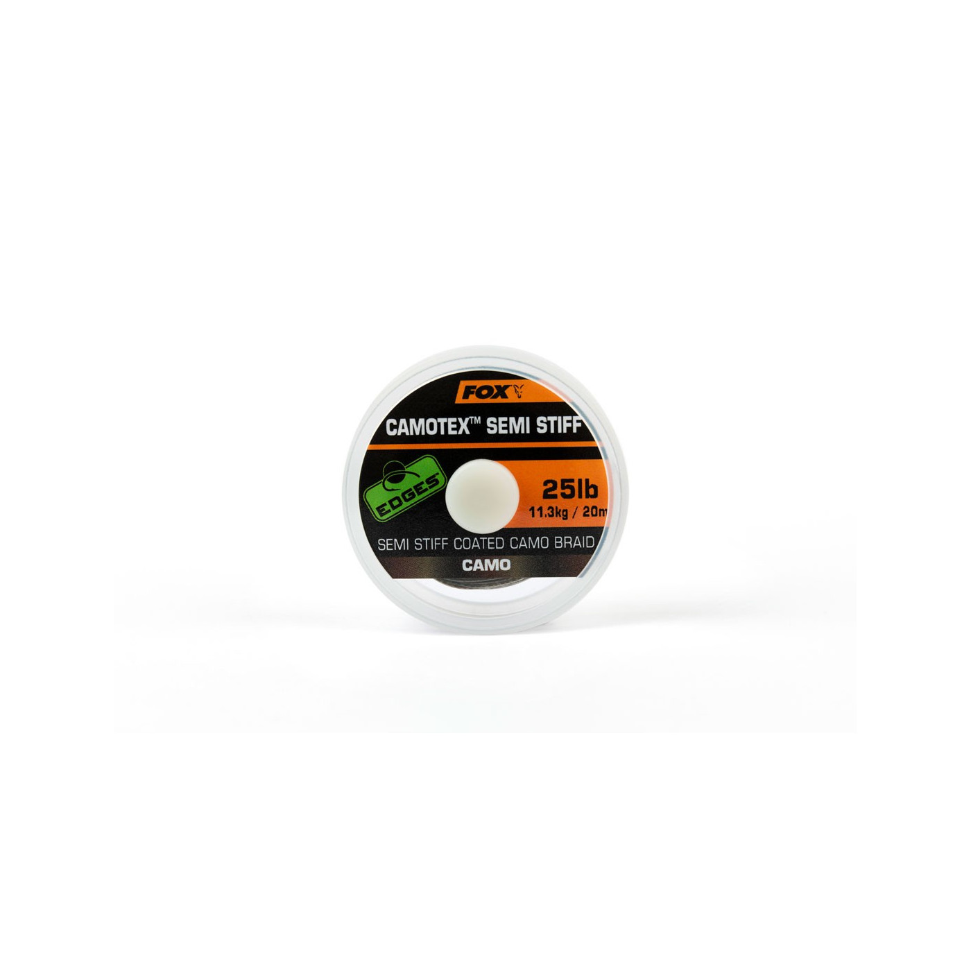 FOX PLECIONKA CAMOTEX SEMI-STIFF 25LB - Centrum wędkarskie - Sklep wędkarski Jarofishing FOX PLECIONKA CAMOTEX SEMI-STIFF 25LB - Centrum wędkarskie - Sklep wędkarski Jarofishing
