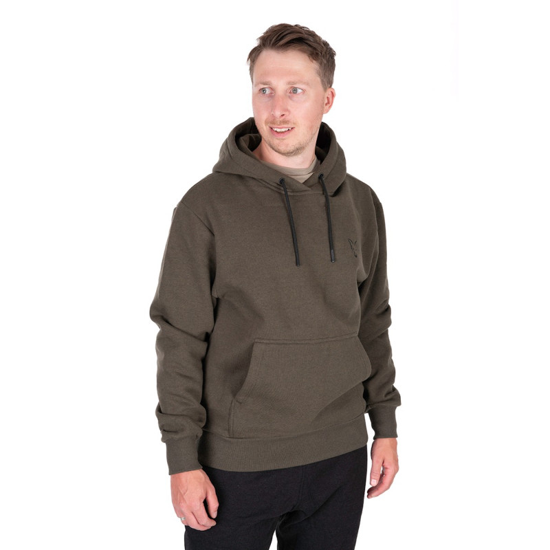 Bluza FOX COLLECTION HOODY GREEN & BLACK Roz.M - Centrum wędkarskie - Sklep wędkarski Jarofishing