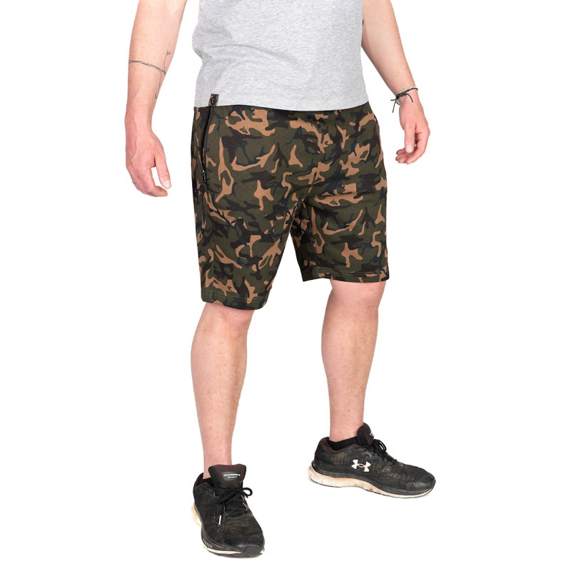 Krótkie Spodenki Fox Camo LW Jogger Short Roz.XL - Centrum wędkarskie - Sklep wędkarski Jarofishing