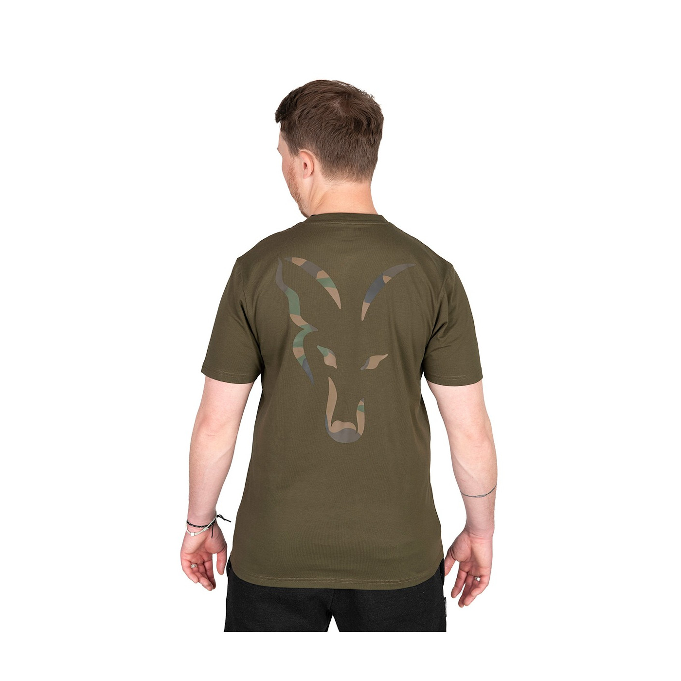 Koszulka Fox Khaki Large Print T Roz. M - Centrum wędkarskie - Sklep wędkarski Jarofishing Koszulka Fox Khaki Large Print T Roz. M - Centrum wędkarskie - Sklep wędkarski Jarofishing