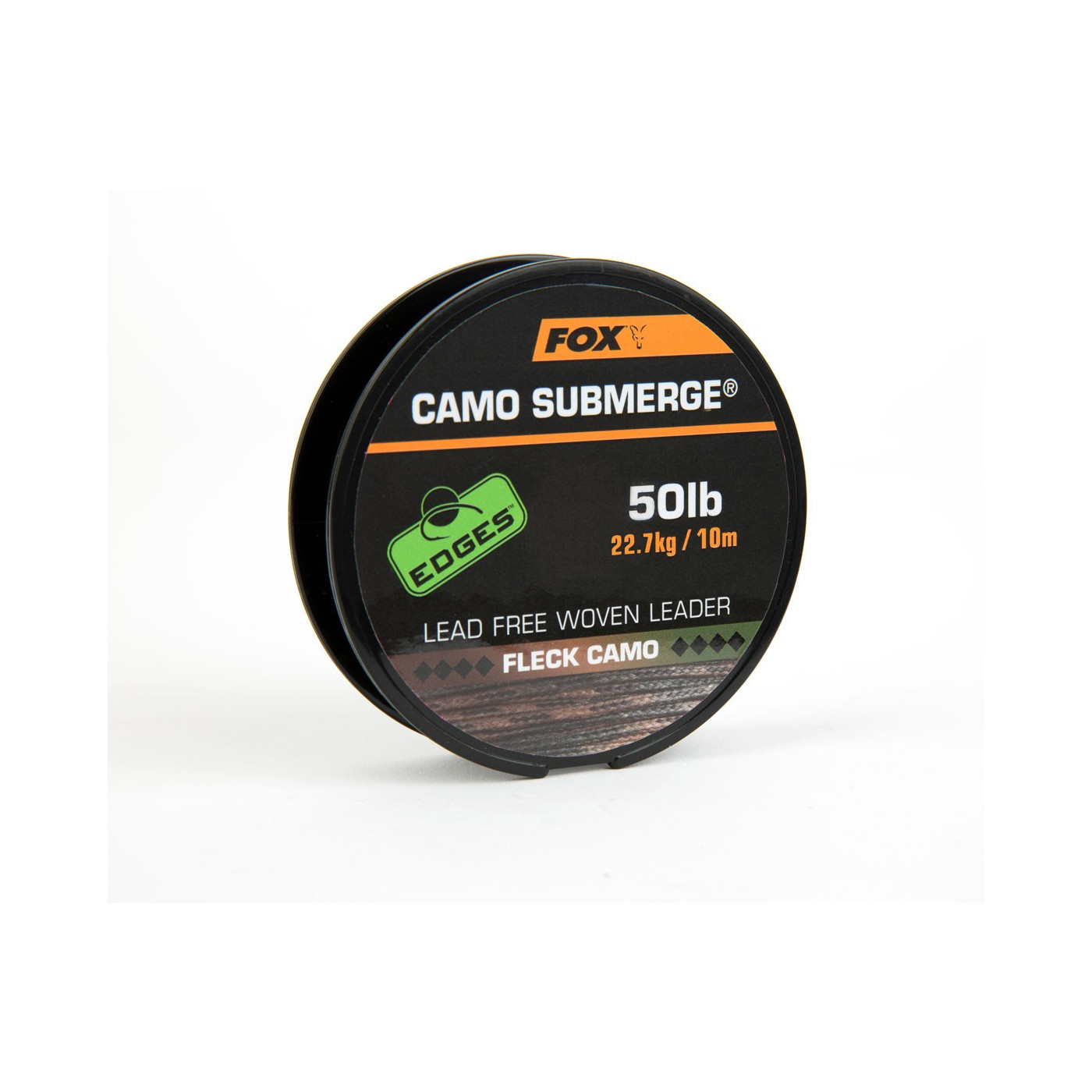FOX EDGES SUBMERGE CAMO LEADER 40LB Bezołowiowy - Centrum wędkarskie - Sklep wędkarski Jarofishing