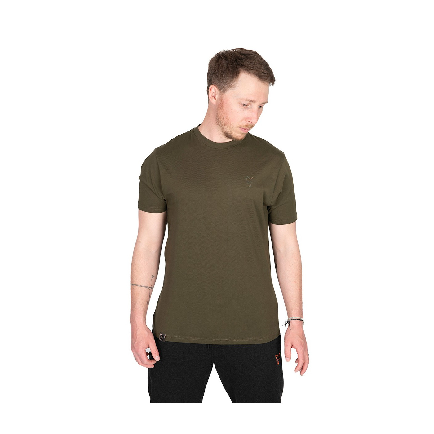 Koszulka Fox Khaki Large Print T Roz. XL - Centrum wędkarskie - Sklep wędkarski Jarofishing