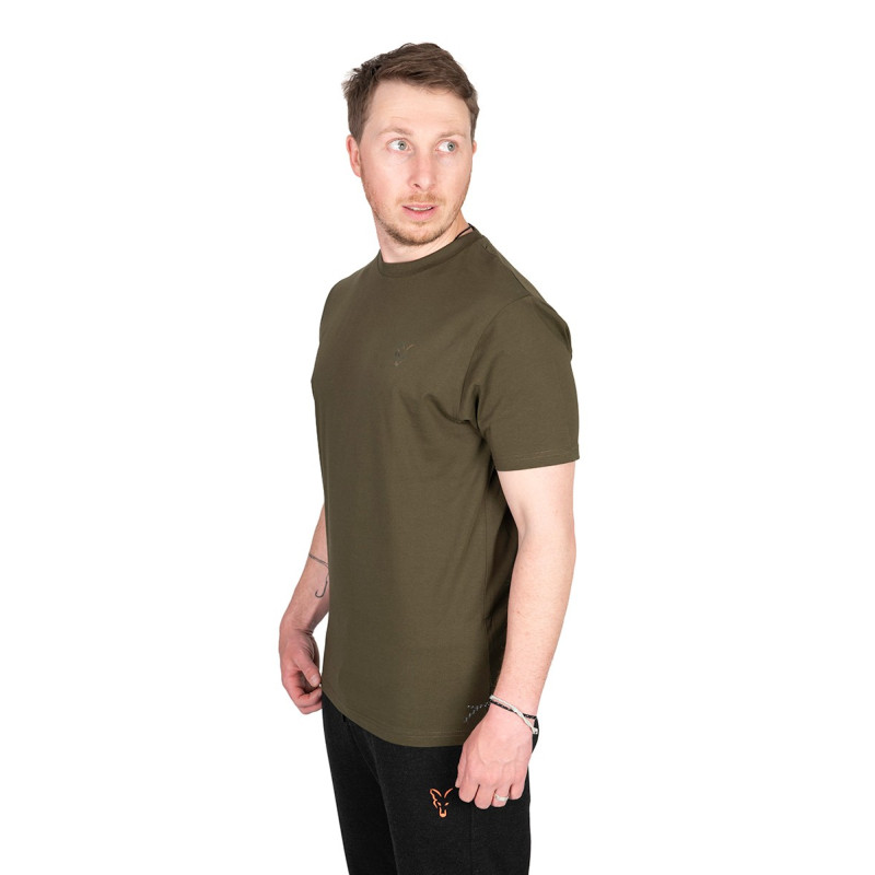 Koszulka Fox Khaki Large Print T Roz. XL - Centrum wędkarskie - Sklep wędkarski Jarofishing