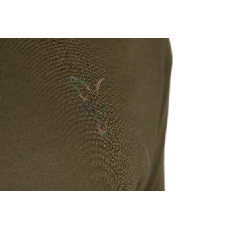 Koszulka Fox Khaki Large Print T Roz. XL - Centrum wędkarskie - Sklep wędkarski Jarofishing