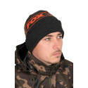 Czapka Fox Collection Beanie - Black & Orange - Centrum wędkarskie - Sklep wędkarski Jarofishing