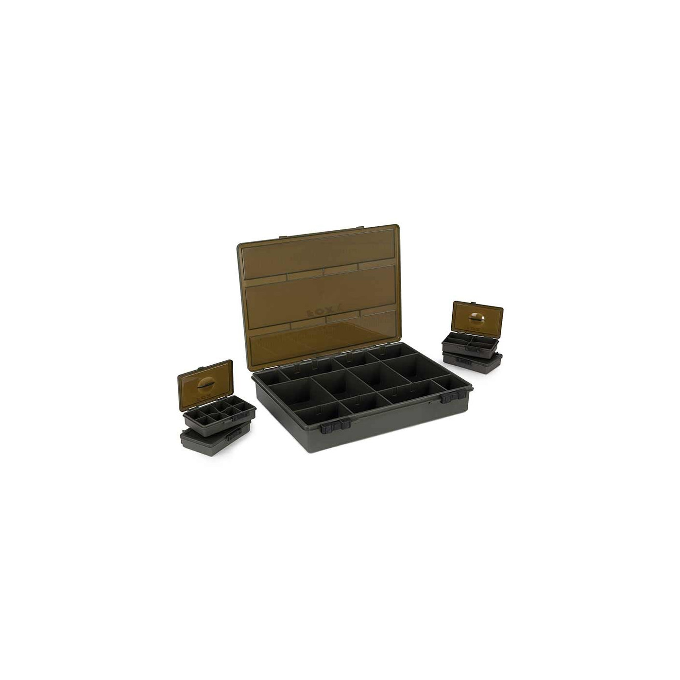 Fox Eos Carp Tackle Box Ioaded Roz L - Centrum wędkarskie - Sklep wędkarski Jarofishing