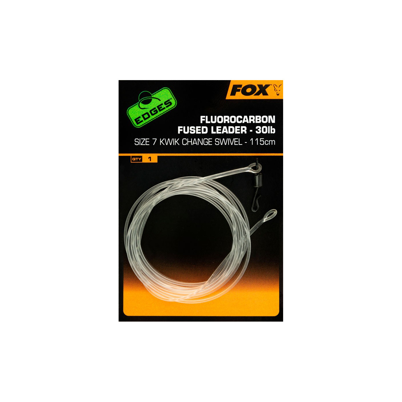 FOX EDGES FLUOROCARBON FUSED LEADERS KWIK CHANGE - Centrum wędkarskie - Sklep wędkarski Jarofishing FOX EDGES FLUOROCARBON FUSED LEADERS KWIK CHANGE - Centrum wędkarskie - Sklep wędkarski Jarofishing