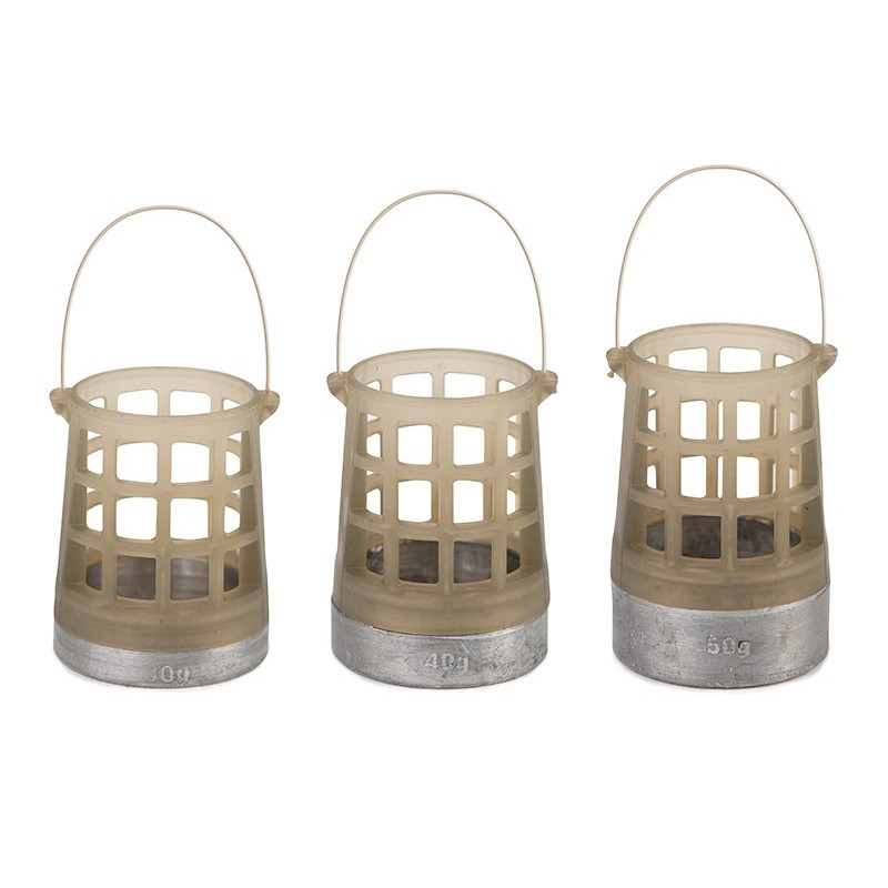 Plastikowy Koszyk Zanętowy Matrix Plastic Bottom Weighted Feeders - Medium / 40g - Centrum wędkarskie - Sklep wędkarski Jarofish