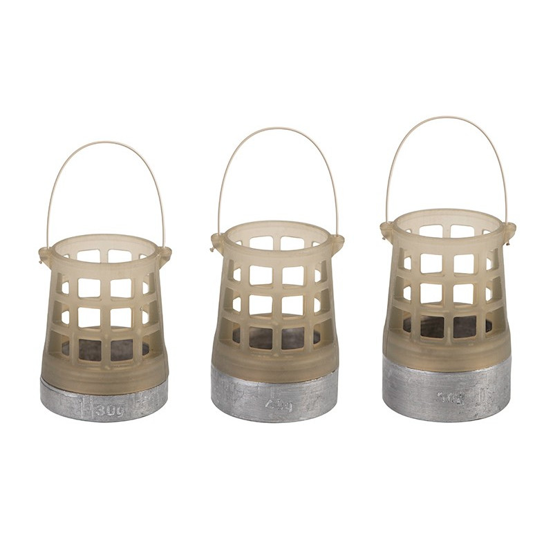 Plastikowy Koszyk Zanętowy Matrix Plastic Bottom Weighted Feeders - Medium / 40g - Centrum wędkarskie - Sklep wędkarski Jarofish
