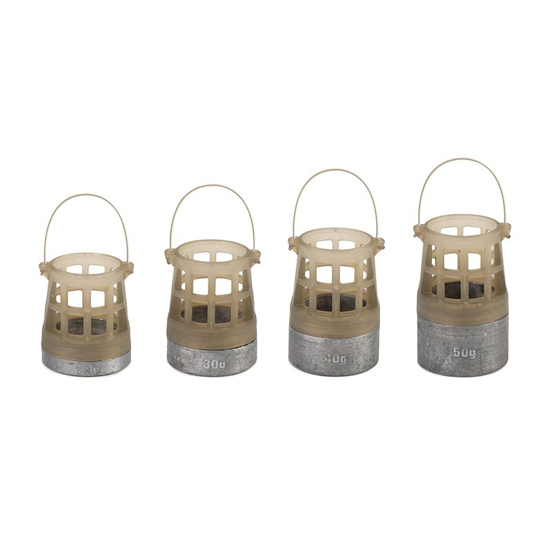 Plastikowy Koszyk Zanętowy Matrix Plastic Bottom Weighted Feeders - Medium / 40g - Centrum wędkarskie - Sklep wędkarski Jarofish