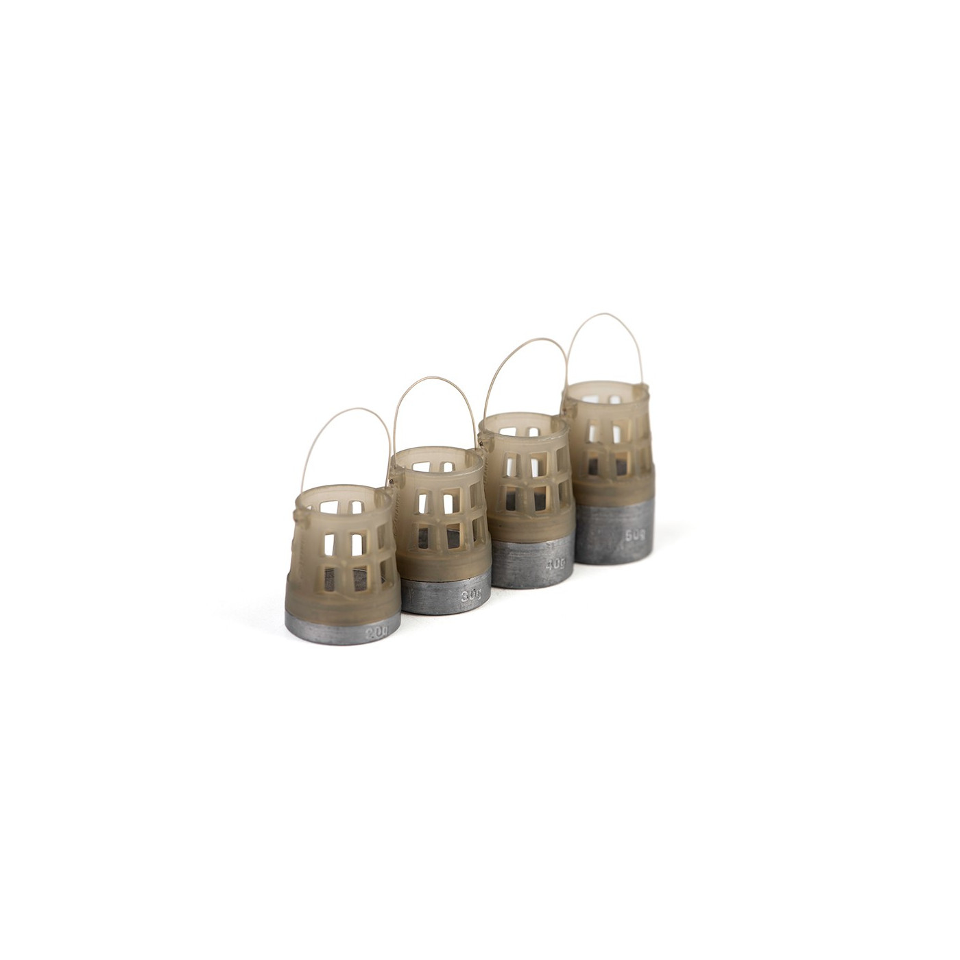 Plastikowy Koszyk Zanętowy Matrix Plastic Bottom Weighted Feeders - Medium / 40g - Centrum wędkarskie - Sklep wędkarski Jarofish
