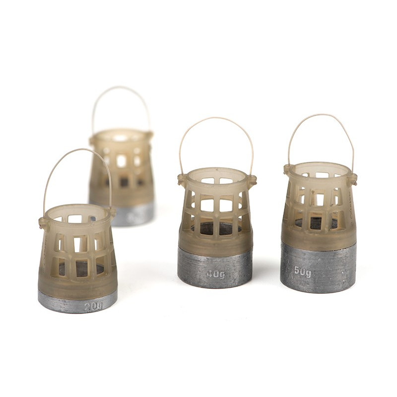 Plastikowy Koszyk Zanętowy Matrix Plastic Bottom Weighted Feeders - Medium / 40g - Centrum wędkarskie - Sklep wędkarski Jarofish