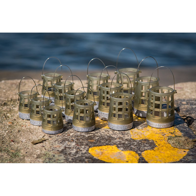 Plastikowy Koszyk Zanętowy Matrix Plastic Bottom Weighted Feeders - Medium / 40g - Centrum wędkarskie - Sklep wędkarski Jarofish