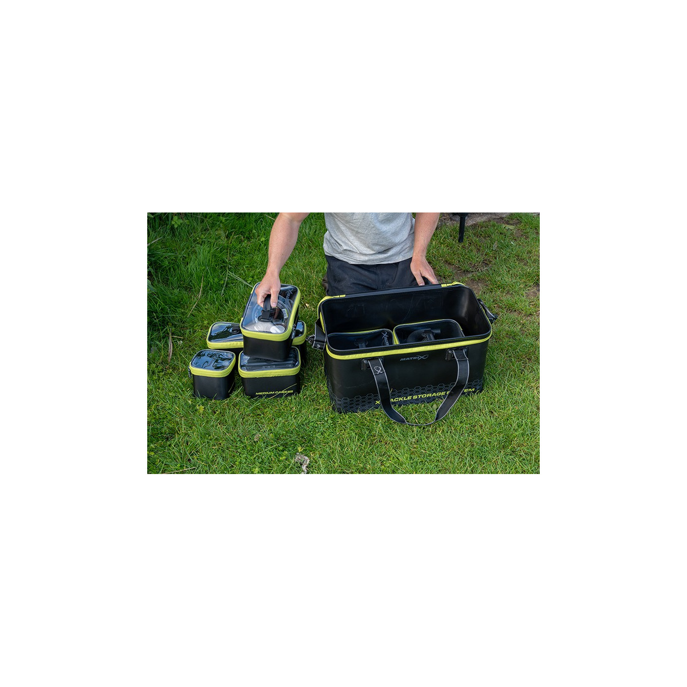 Torba Matrix EVA XL Tackle Storage System Loaded - Centrum wędkarskie - Sklep wędkarski Jarofishing Torba Matrix EVA XL Tackle Storage System Loaded - Centrum wędkarskie - Sklep wędkarski Jarofishing