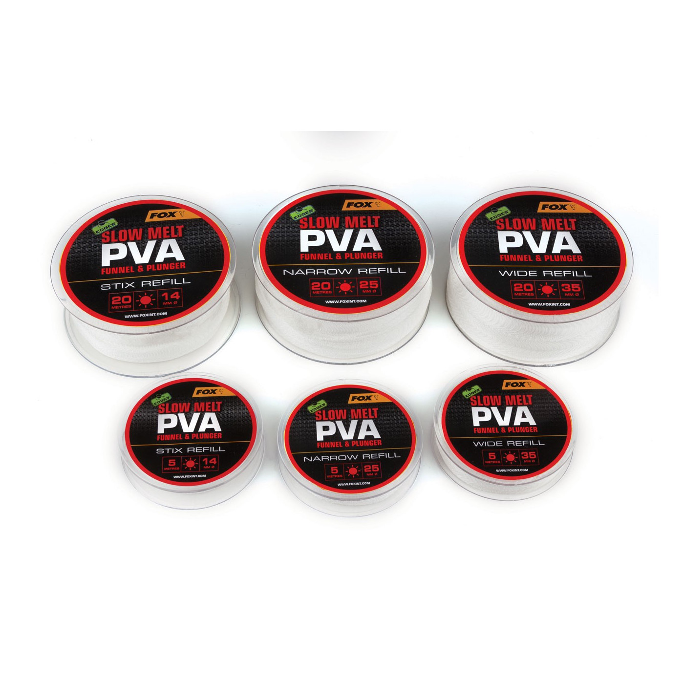 FOX EDGES™ PVA ZAPAS SLOW MELT 25MM / 5M - Centrum wędkarskie - Sklep wędkarski Jarofishing FOX EDGES™ PVA ZAPAS SLOW MELT 25MM / 5M - Centrum wędkarskie - Sklep wędkarski Jarofishing