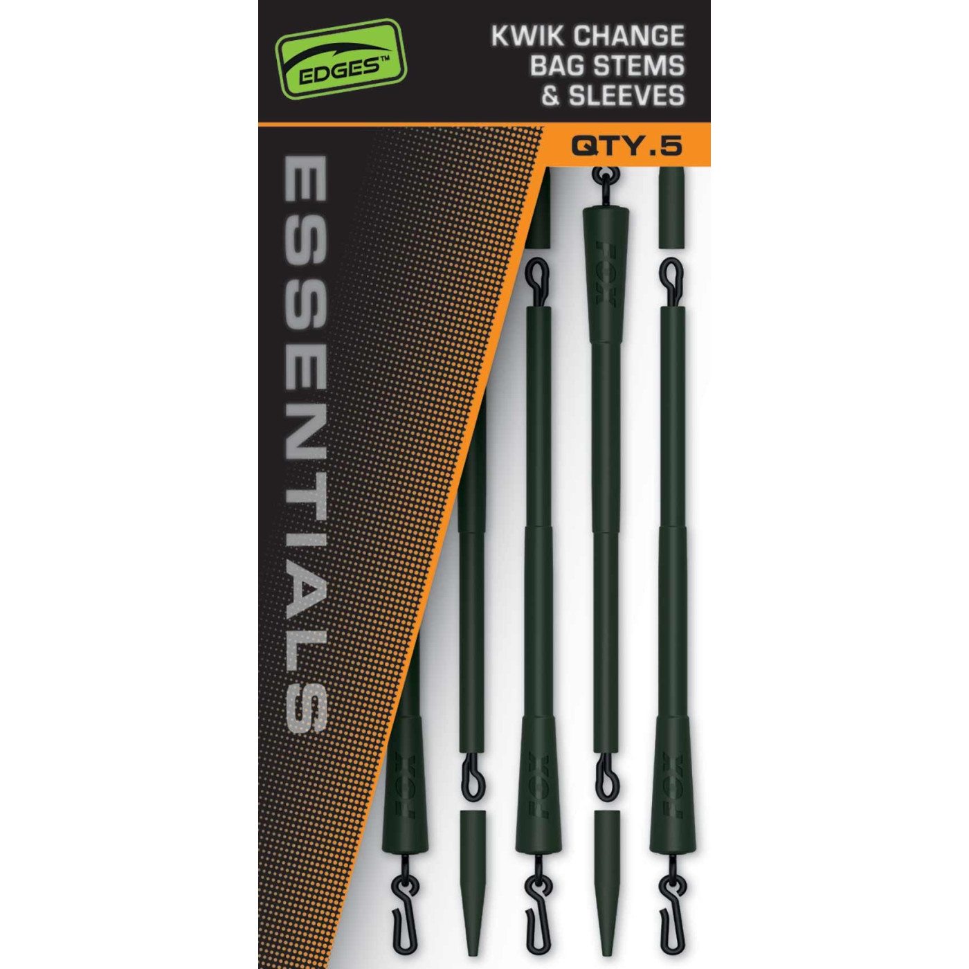 Fox Edges Essentials Kwik Change Bag Stems & Sleeves - Centrum wędkarskie - Sklep wędkarski Jarofishing