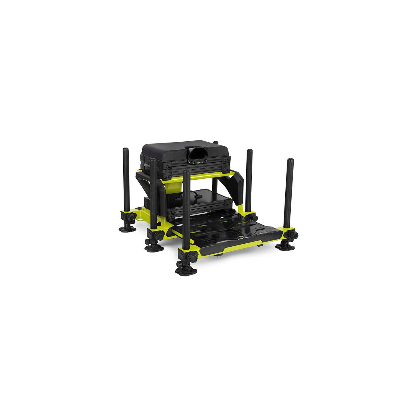 Kosz Matrix S36 Seatbox Pro Lime - Centrum wędkarskie - Sklep wędkarski Jarofishing