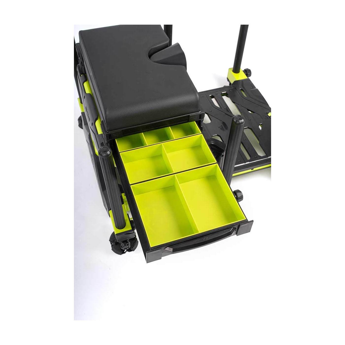 Kosz Matrix S36 Seatbox Pro Lime - Centrum wędkarskie - Sklep wędkarski Jarofishing